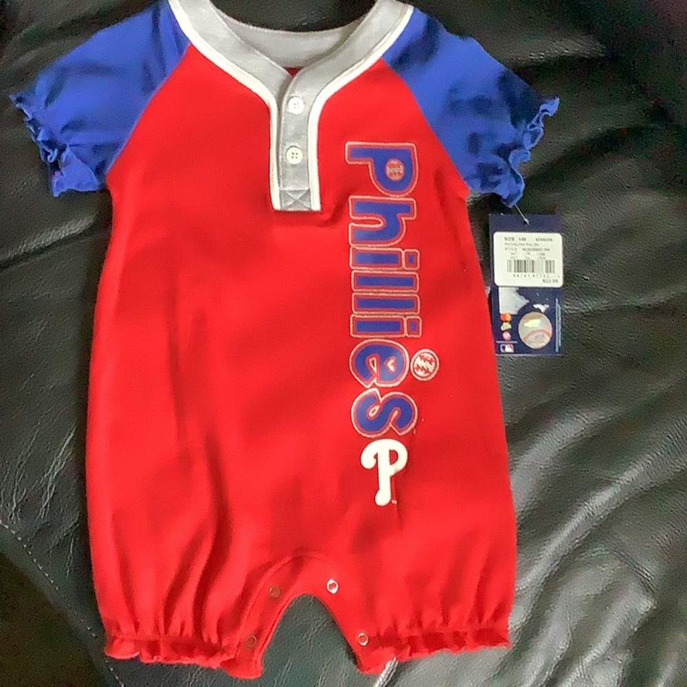 Phillies Infant Romper